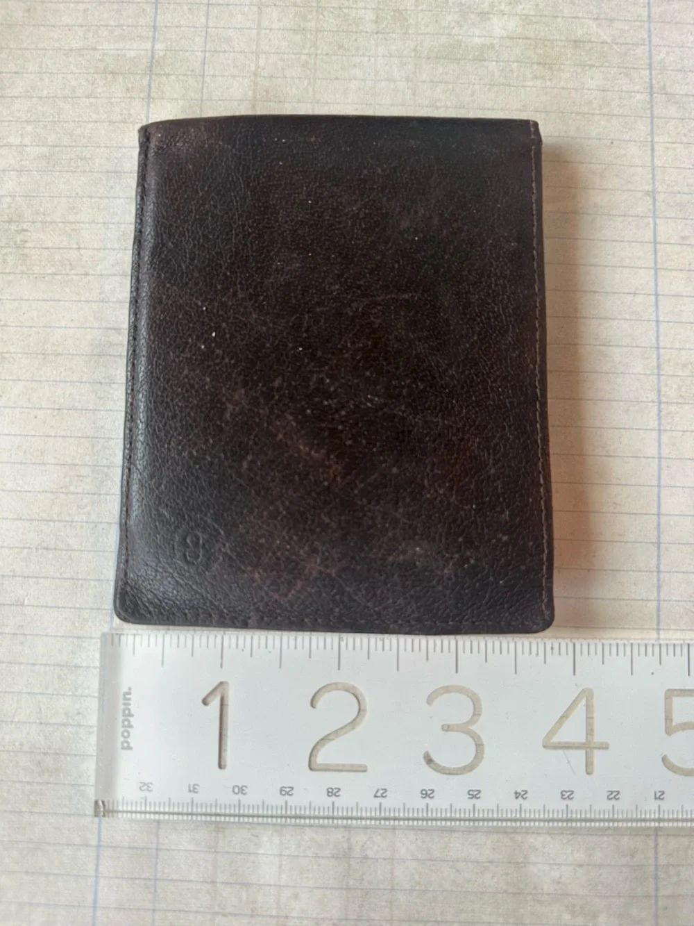 Dior Leather Bifold Wallet